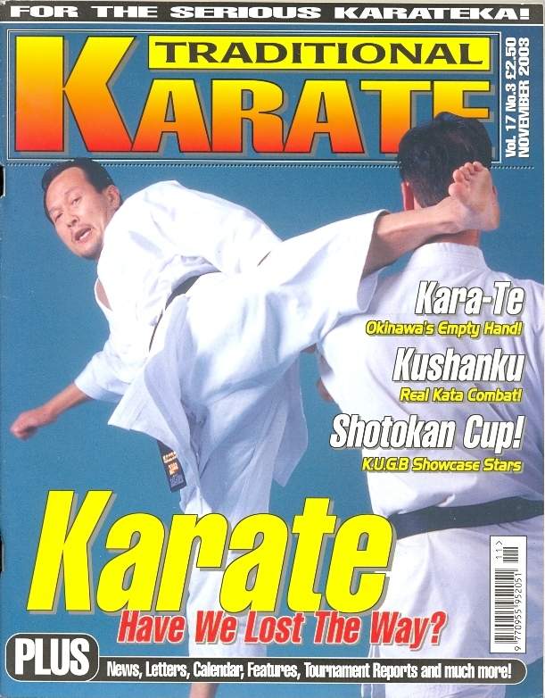11/03 Traditional Karate